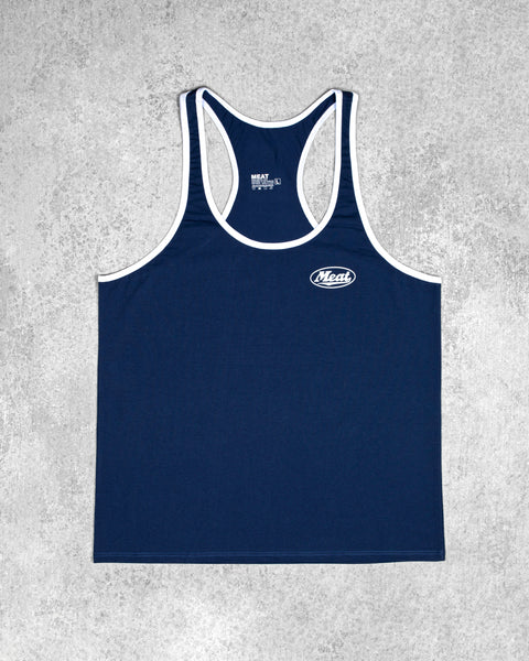 FLATBOTTOM STRINGER – ATHLETIC / NAVY BLUE