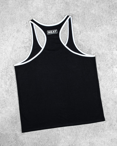FLATBOTTOM STRINGER – ATHLETIC / BLACK