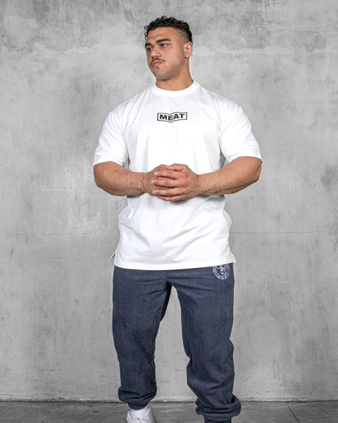 OVERSIZED TRAINING TEE – CLUB / WHITE (BLACK)