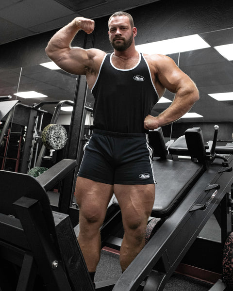 FLATBOTTOM STRINGER – ATHLETIC / BLACK