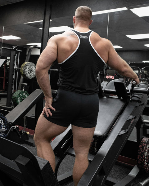 FLATBOTTOM STRINGER – ATHLETIC / BLACK