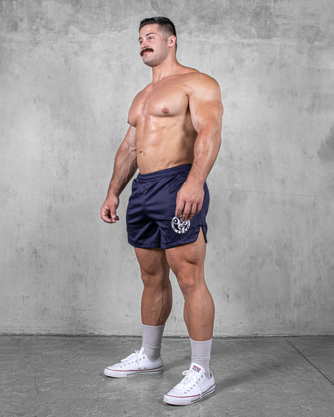 LIFTING SHORTS – MESH / NAVY BLUE