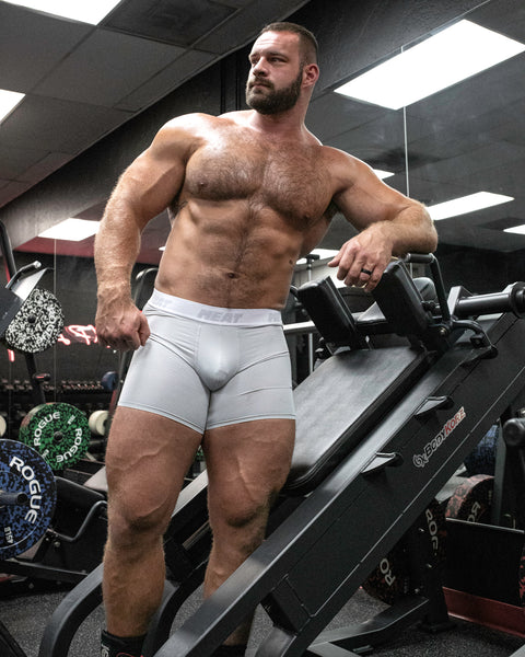 TRAINING BOXER BRIEF – LEGACY / LIGHT GREY