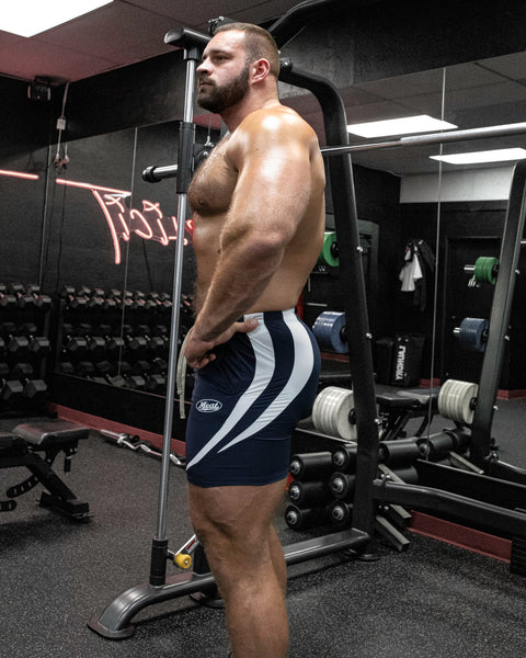 BENCHING SHORTS – PREDATOR / NAVY BLUE