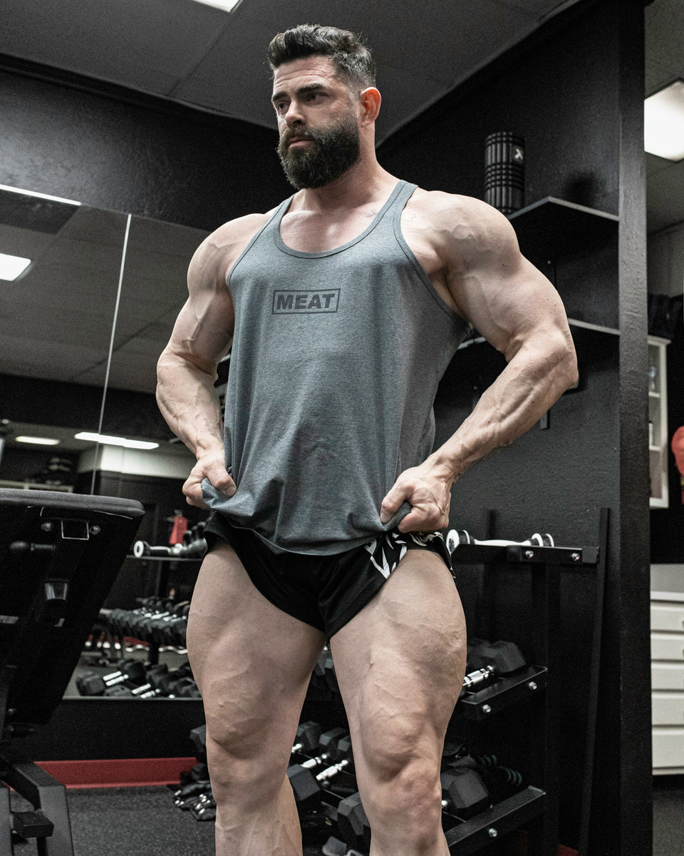 FLATBOTTOM STRINGER – CLASSIC / GRAPHITE GREY – MEAT® SPORTSWEAR