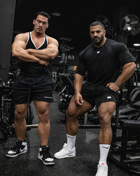 OVERSIZED TRAINING TEE – FOUNDATION / BLACK