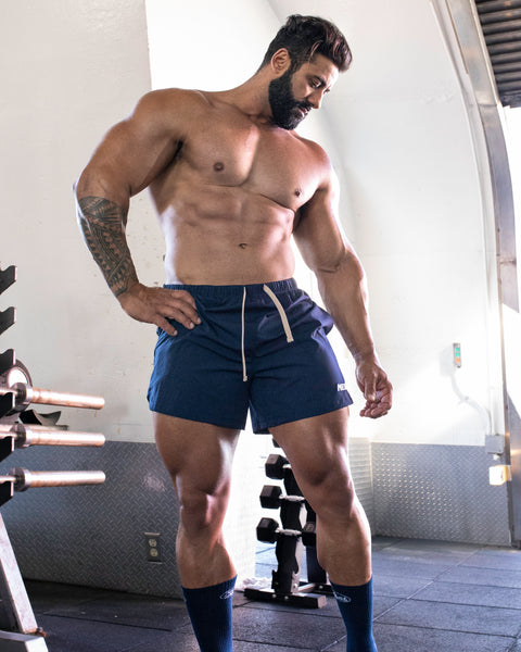 BENCHING SHORTS – CLASSIC / NAVY BLUE