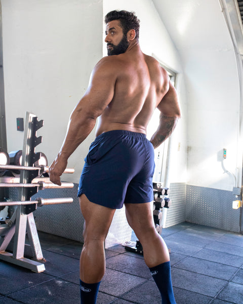 BENCHING SHORTS – CLASSIC / NAVY BLUE