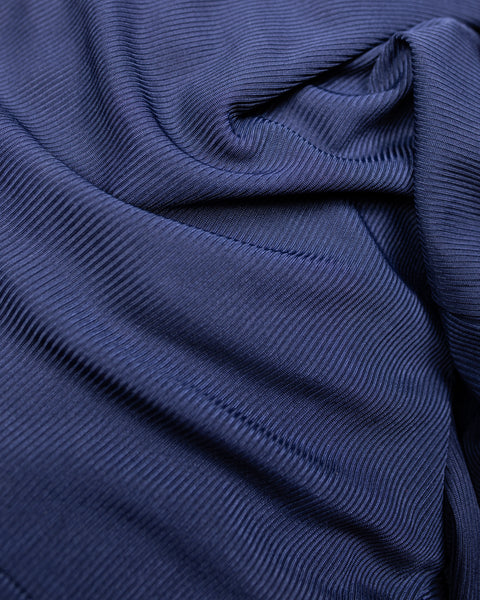 [PERFORMANCE EDITION] SQUATTING SHORTS 2.0 - RIBBED / NAVY BLUE
