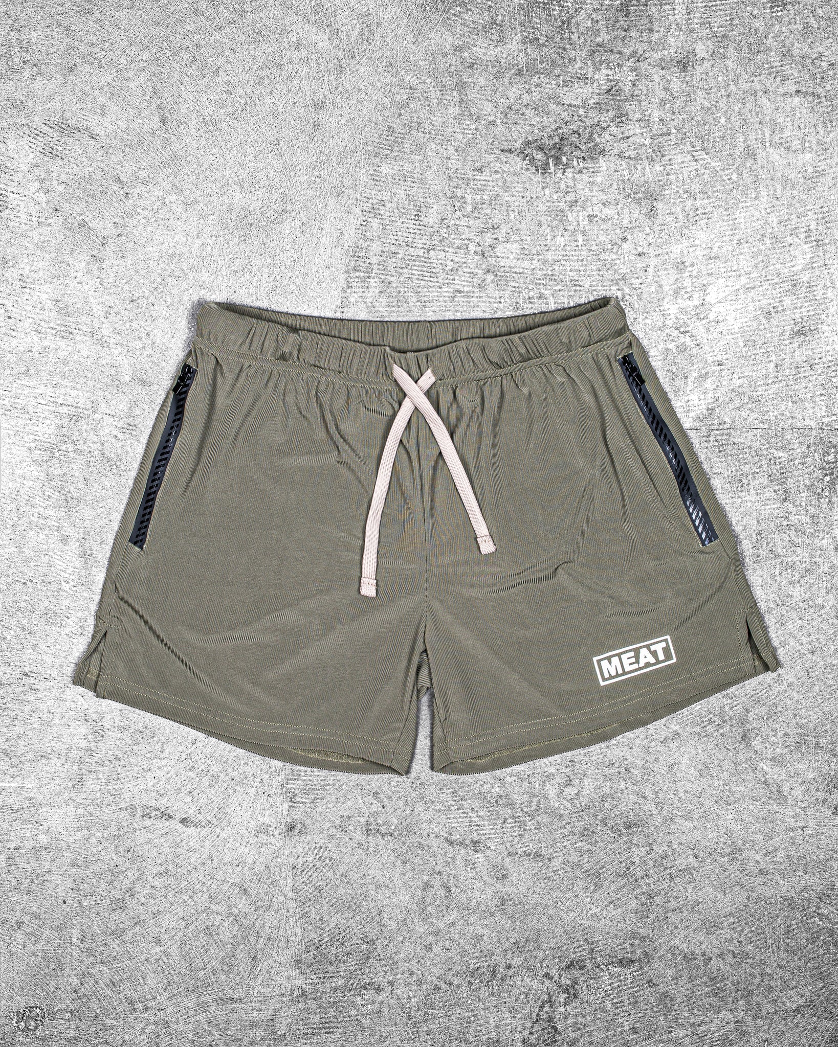 [PERFORMANCE EDITION] SQUATTING SHORTS 2.0 - RIBBED / CEDAR GREEN