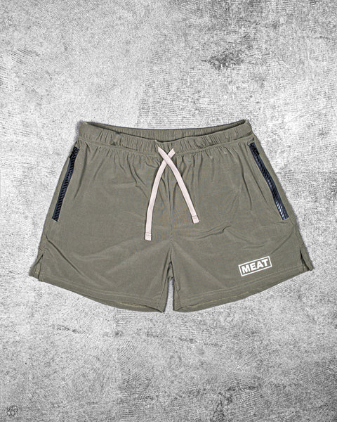[PERFORMANCE EDITION] SQUATTING SHORTS 2.0 - RIBBED / CEDAR GREEN