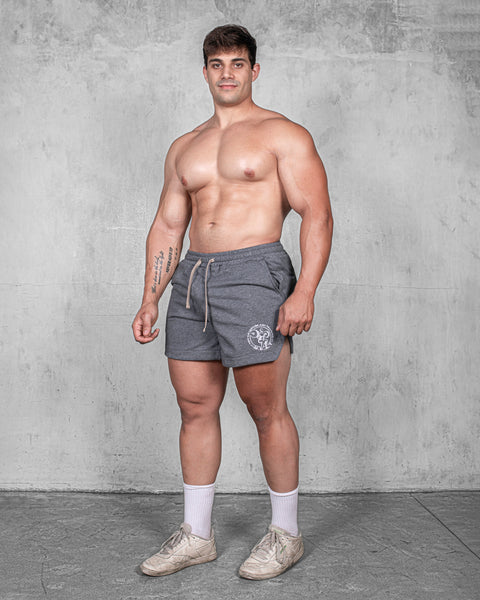 LIFTING SHORTS – COTTON / GRAPHITE GREY