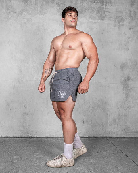 LIFTING SHORTS – COTTON / GRAPHITE GREY