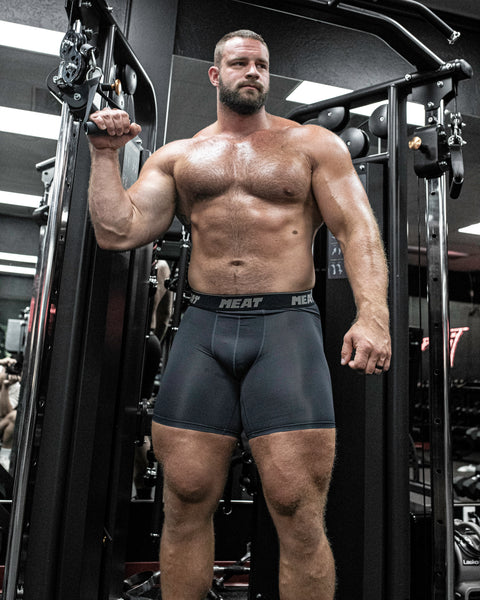 BASELAYER SHORTS – LEGACY / CHARCOAL GREY