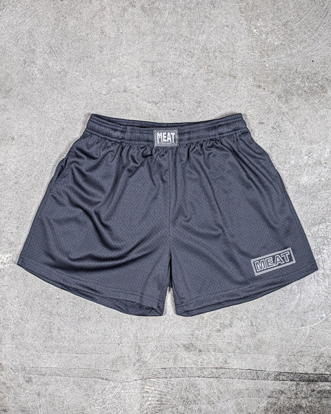 TRAINING SHORTS – PATCH / GREY