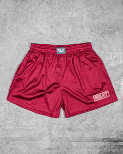 TRAINING SHORTS - PATCH / RED