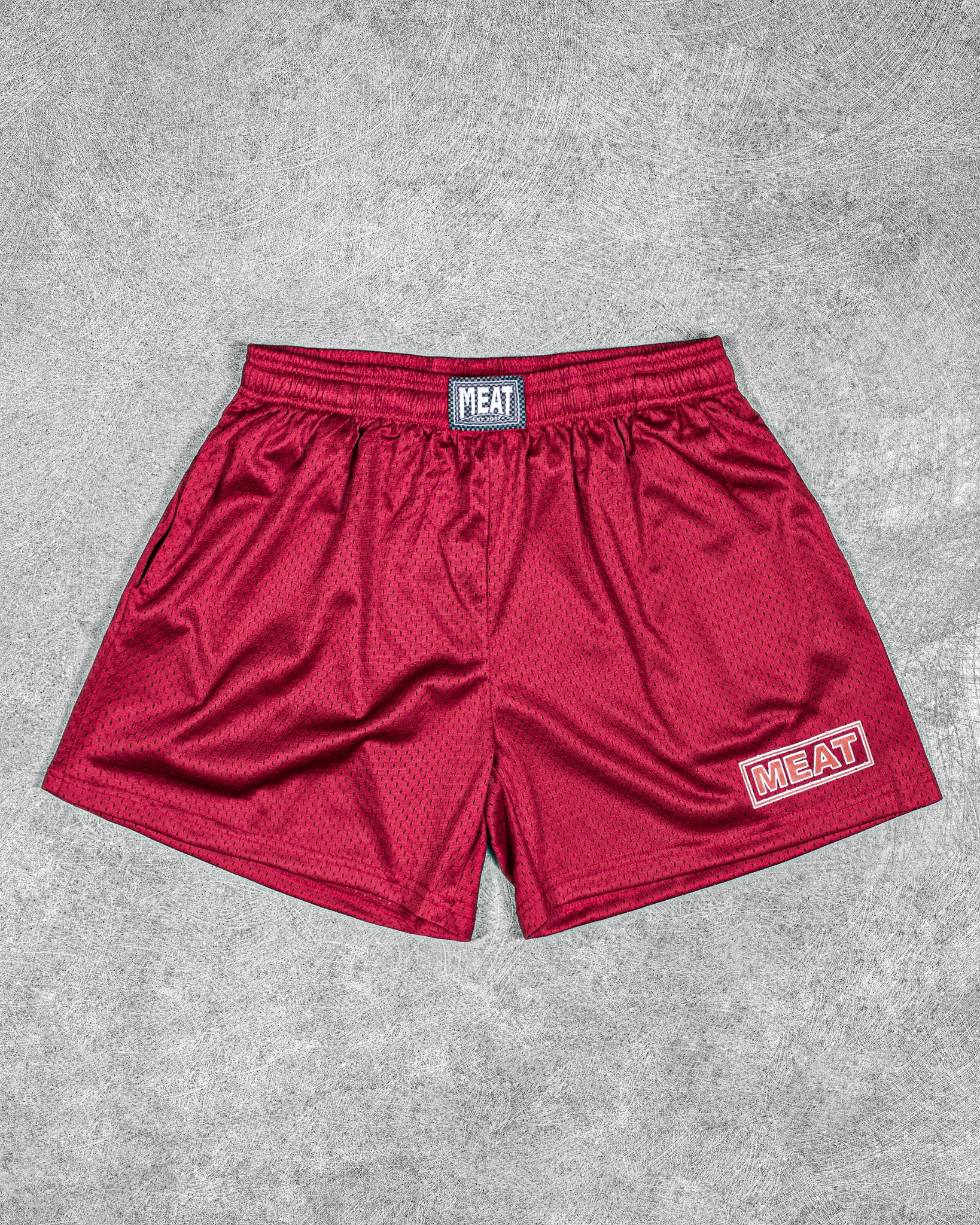 TRAINING SHORTS – PATCH / RED