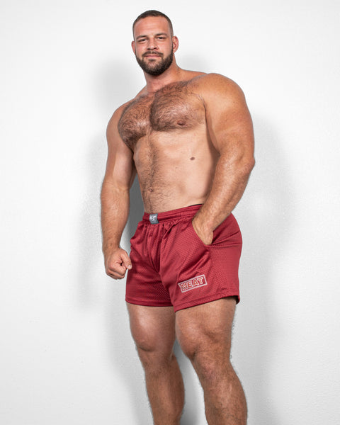 TRAINING SHORTS – PATCH / RED