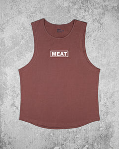 LOOSEFIT MUSCLE TANK – CLASSIC / BROWN