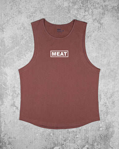 LOOSEFIT MUSCLE TANK – CLASSIC / BROWN