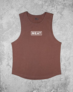 LOOSEFIT MUSCLE TANK – CLASSIC / BROWN