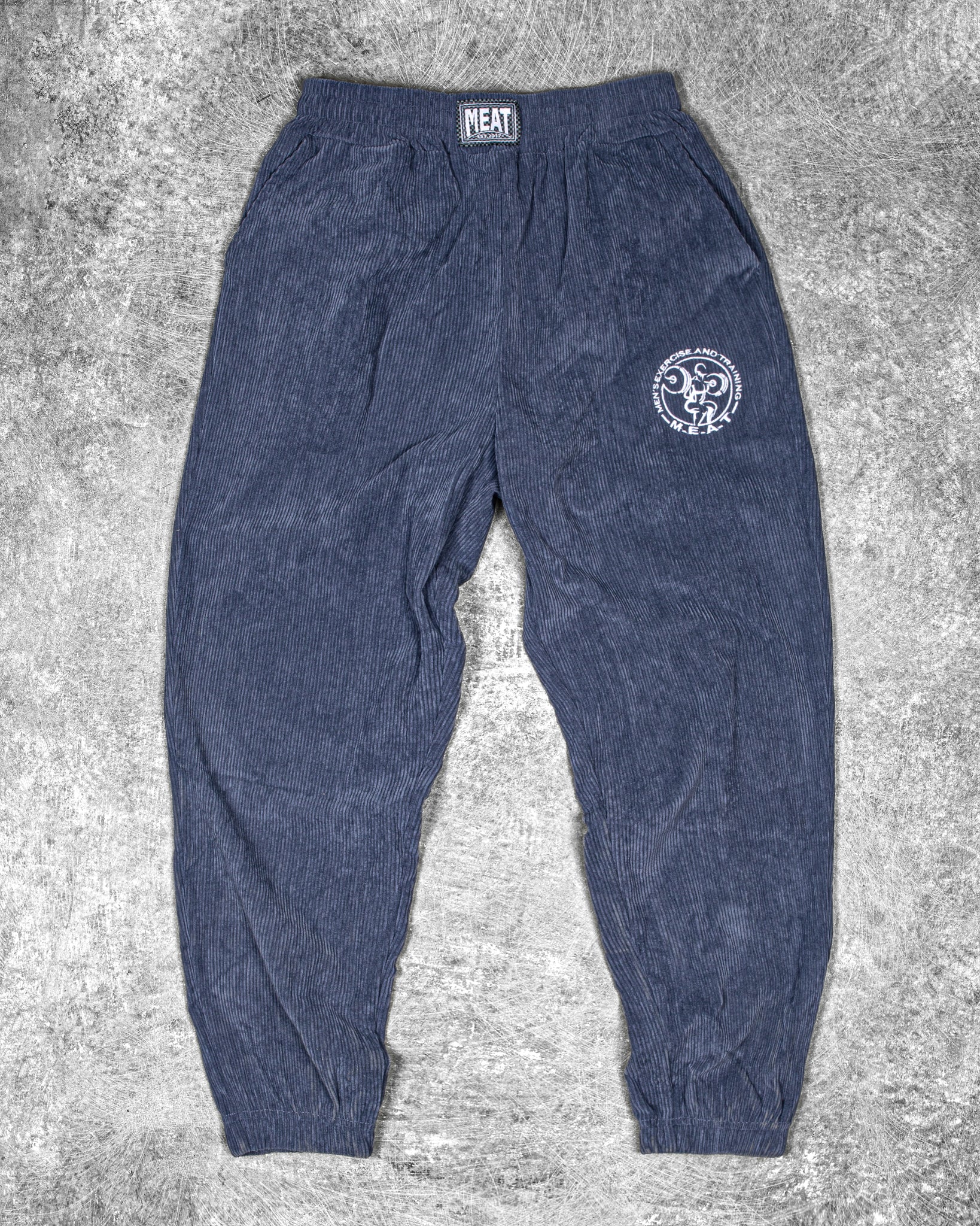 TAPERED JOGGERS - CORDUROY / ASH BLUE