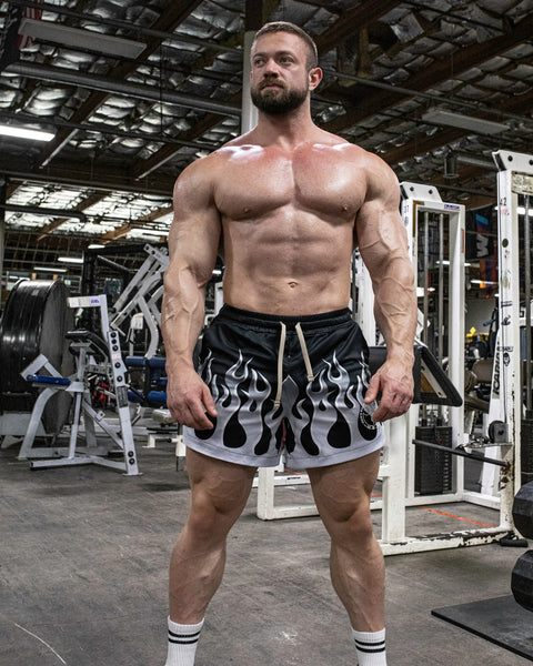 LIFTING SHORTS – PRINT / CAMO ASH