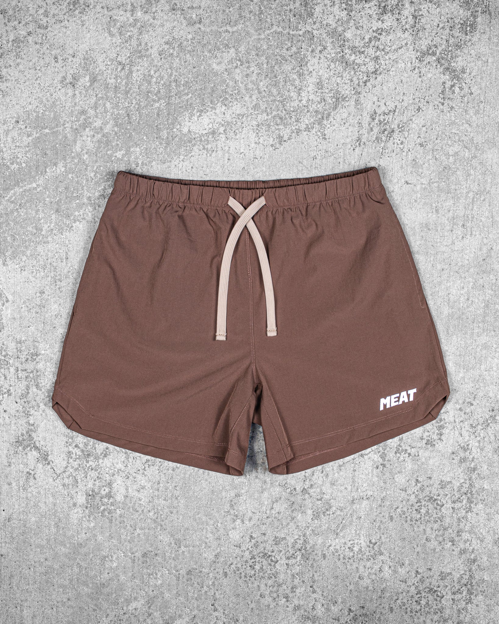 BENCHING SHORTS – CLASSIC / BROWN