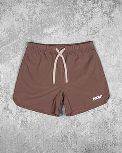 BENCHING SHORTS – CLASSIC / BROWN