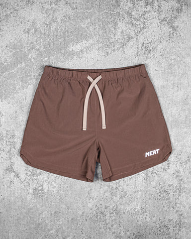 BENCHING SHORTS – CLASSIC / BROWN