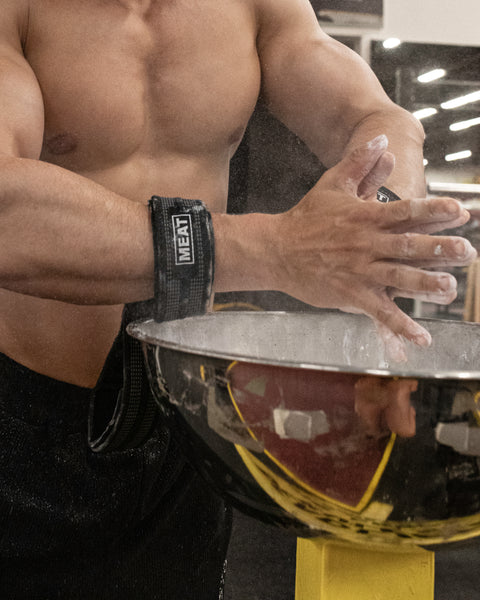 LOOPED LIFTING STRAPS – CLASSIC / BLACK