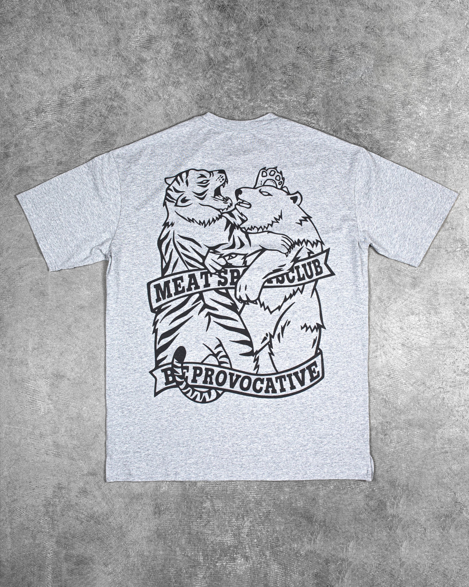 OVERSIZED TRAINING TEE – CLUB / HEATHER GREY