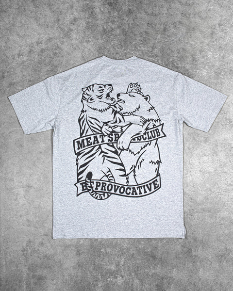 OVERSIZED TRAINING TEE – CLUB / HEATHER GREY