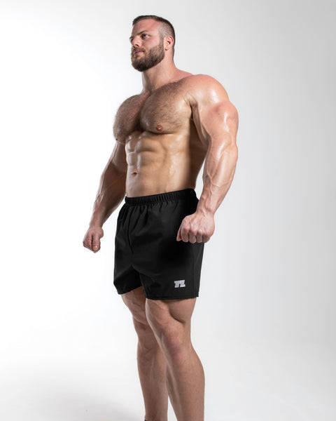 UTILITY 5" SHORTS - FOUNDATION / BLACK