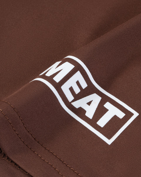 SQUATTING SHORTS – CLASSIC / BROWN