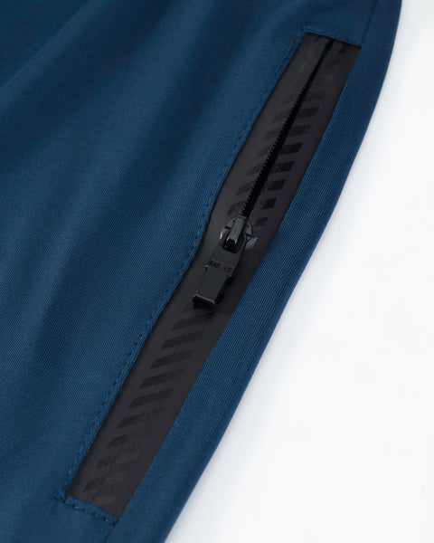 SQUATTING SHORTS – RETRO / AEGEAN BLUE