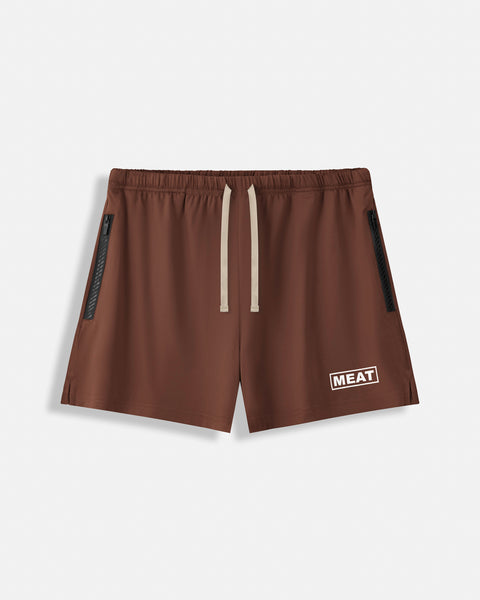SQUATTING SHORTS – CLASSIC / BROWN