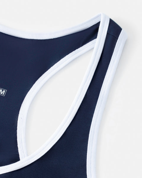 FLATBOTTOM STRINGER – ATHLETIC / NAVY BLUE