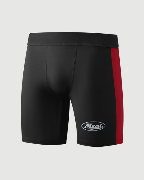 BODYBUILDING SHORTS – MOTORS / EDGE BLACK