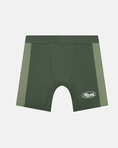 BODYBUILDING SHORTS – MOTORS / EDGE GREEN