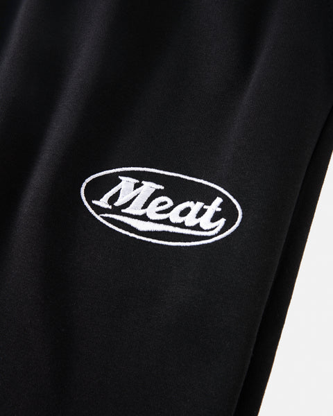 LOOSE TAPPERED JOGGERS – MOTORS / BLACK
