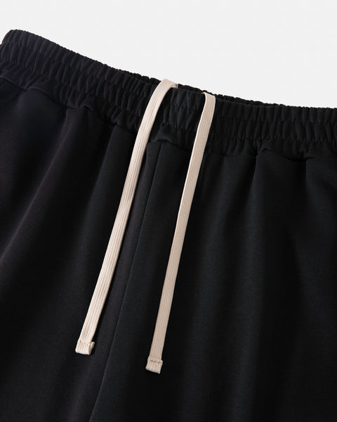 LOOSE TAPPERED JOGGERS – MOTORS / BLACK
