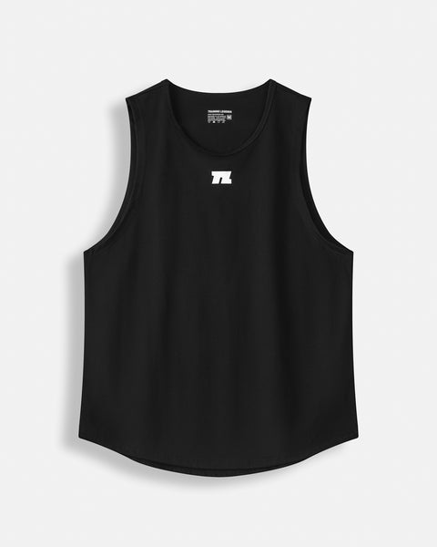 LOOSEFIT MUSCLE TANK – FOUNDATION / BLACK