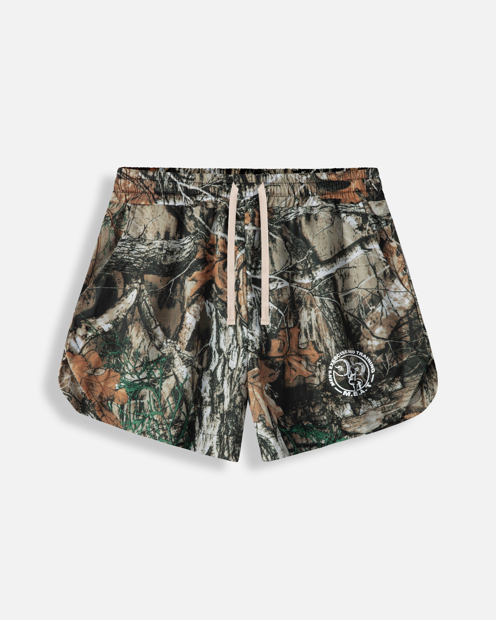 LIFTING SHORTS – PRINT / CAMO FOLIAGE – MEAT® SPORTSWEAR