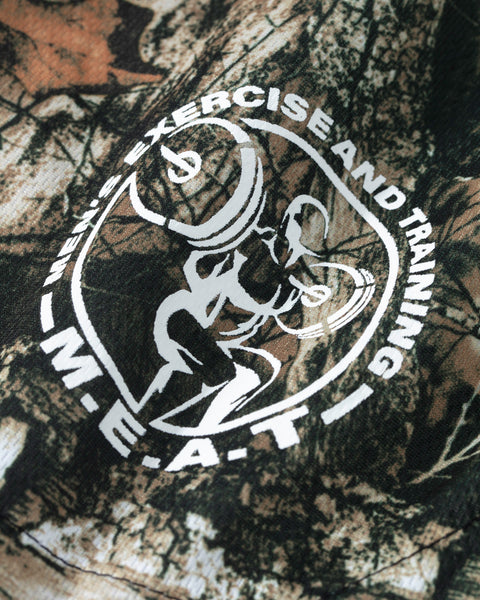 LIFTING SHORTS – PRINT / CAMO FOLIAGE