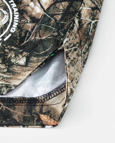 LIFTING SHORTS – PRINT / CAMO FOLIAGE