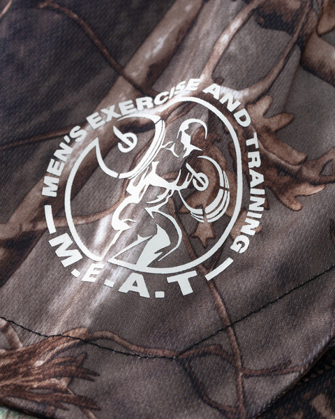 LIFTING SHORTS – PRINT / CAMO TIMBER