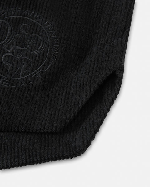 LIFTING SHORTS – CORDUROY / ALL BLACK