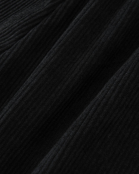 LIFTING SHORTS – CORDUROY / ALL BLACK
