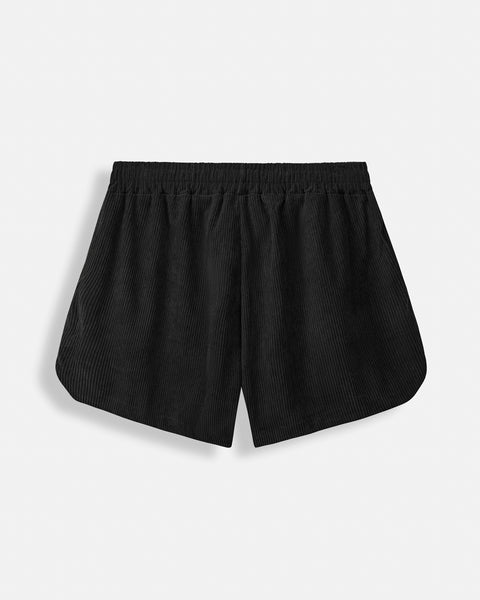 LIFTING SHORTS – CORDUROY / ALL BLACK